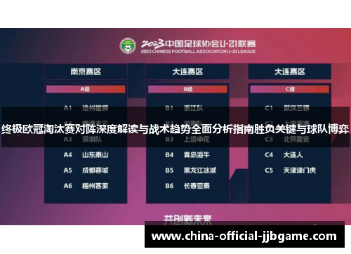 终极欧冠淘汰赛对阵深度解读与战术趋势全面分析指南胜负关键与球队博弈